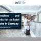 Concessions and permits for the hotel industry in Germany