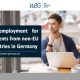 Self-employment for students from non-EU countries in Germany