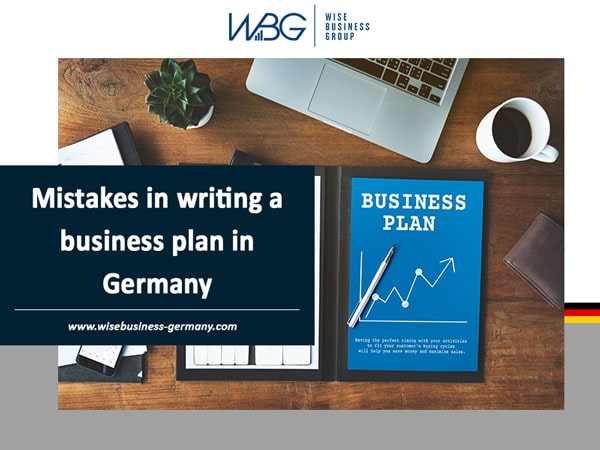 Mistakes in writing a business plan in Germany