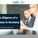 Due diligence in Germany